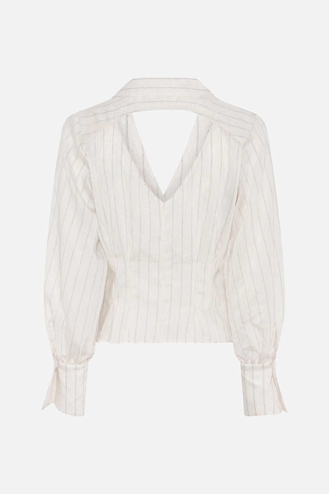 Bruuns Bazaar Women CoccoBBViona shirt Shirts Snow white with black stripe