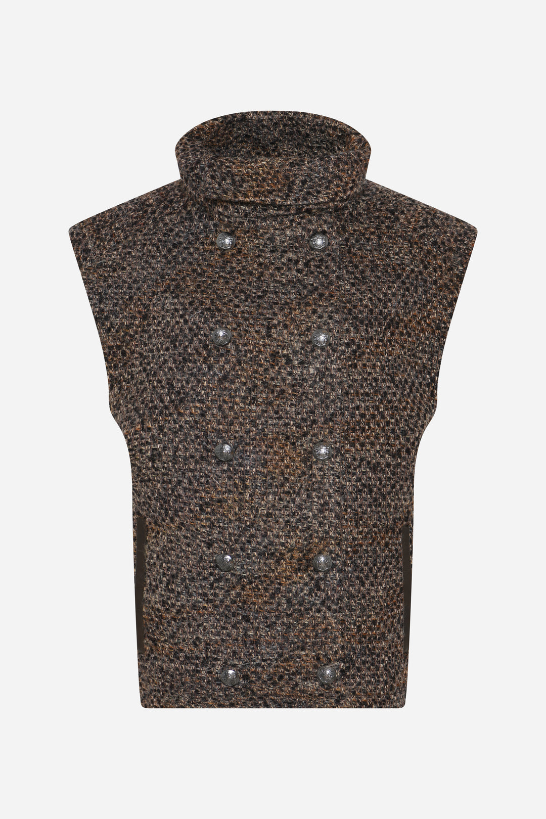 Bruuns Bazaar Women ColpoBBLitas waistcoat Vest Brown Melange