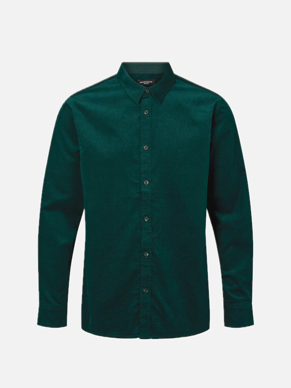 CordBBStoked shirt - Dark green – BRUUNSBAZAAR.COM