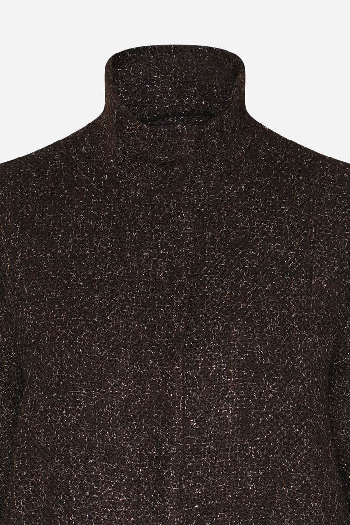 Bruuns Bazaar Women CryosaBBCara cape Blazer Dark Brown