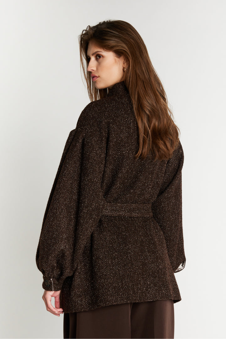 Bruuns Bazaar Women CryosaBBMaddi jacket Outerwear Dark Brown