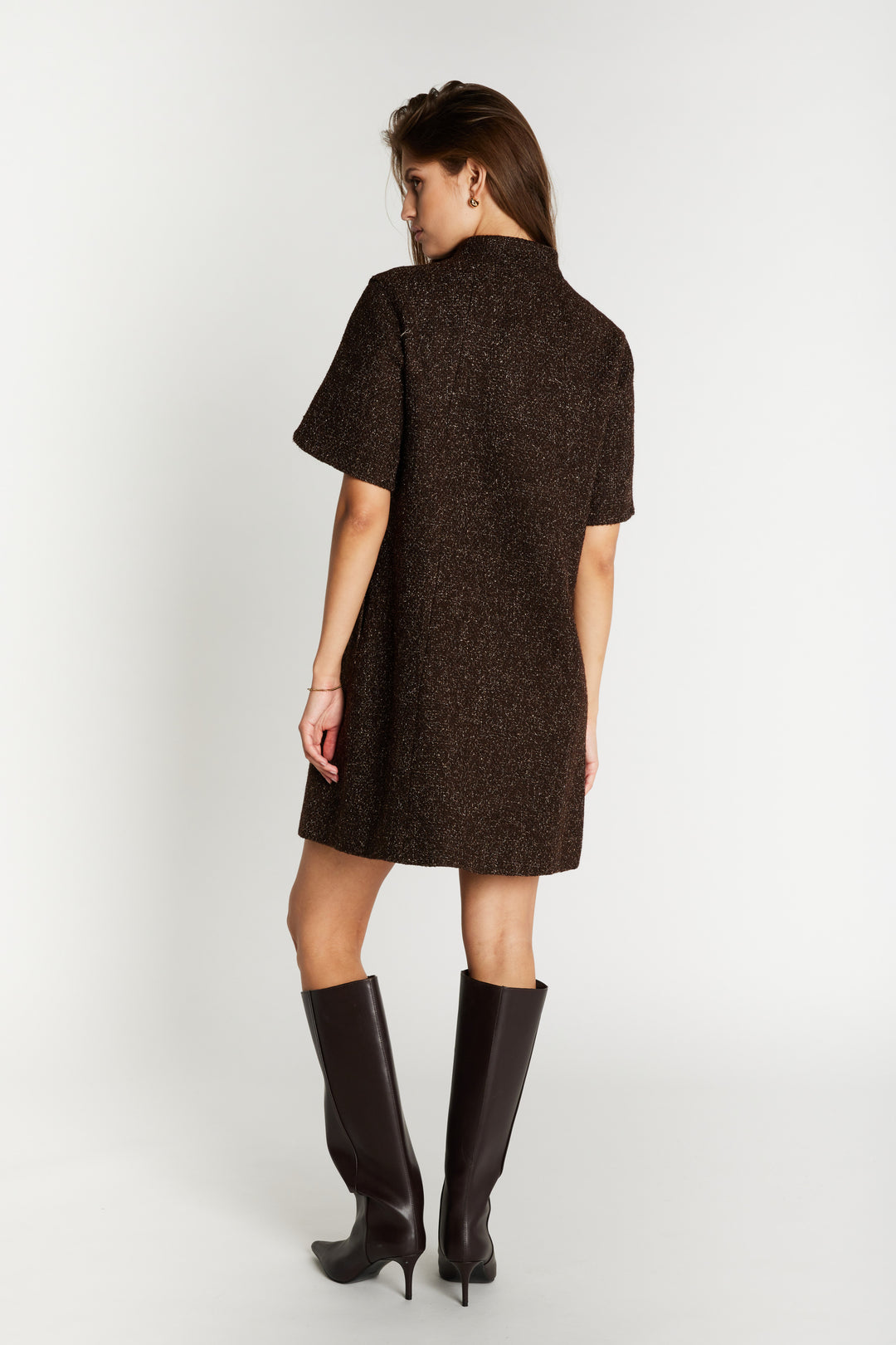 Bruuns Bazaar Women CryosaBBZidia dress Dress Dark Brown