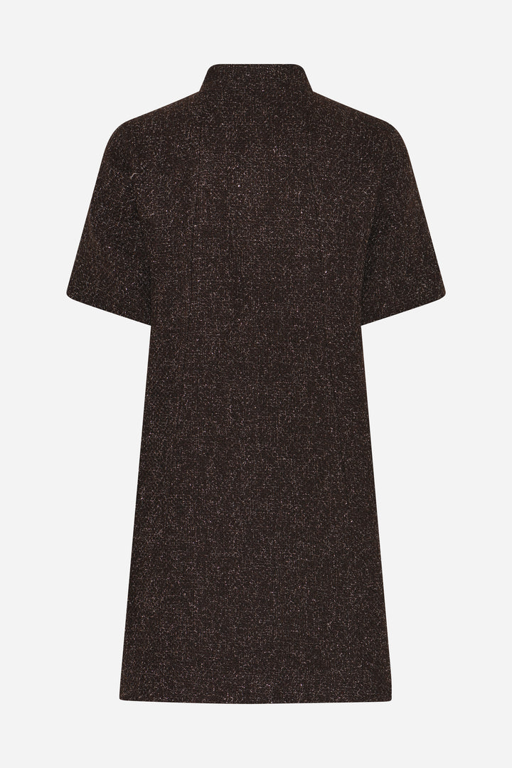 Bruuns Bazaar Women CryosaBBZidia dress Dress Dark Brown