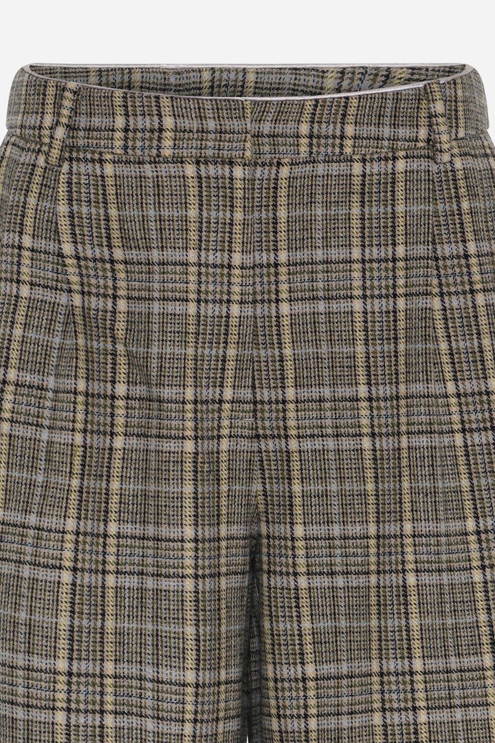 Bruuns Bazaar Women DaisieBBVica shorts Shorts Green Check