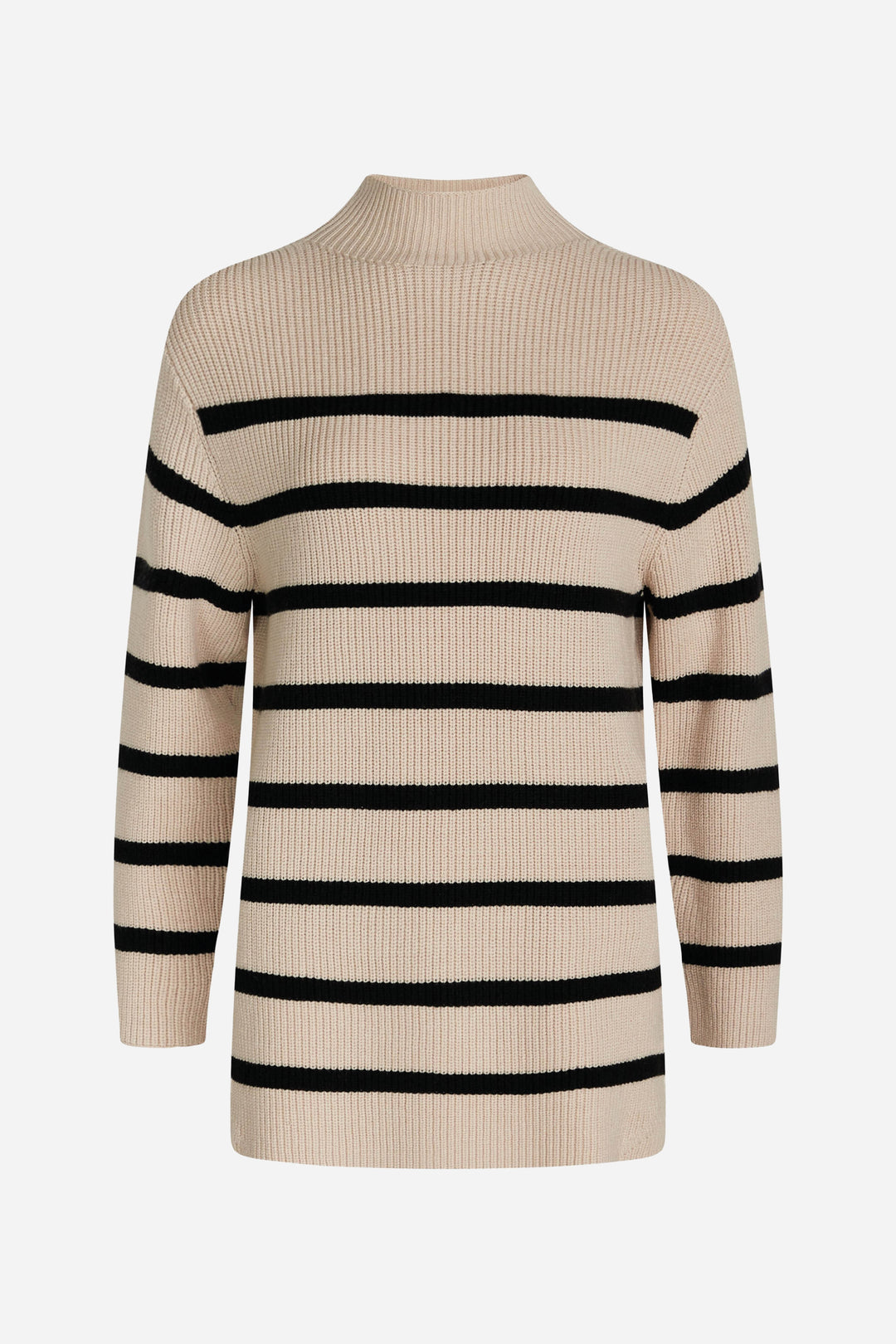 BZR DaytonBZKylie knit Knit Sand w. black stripe