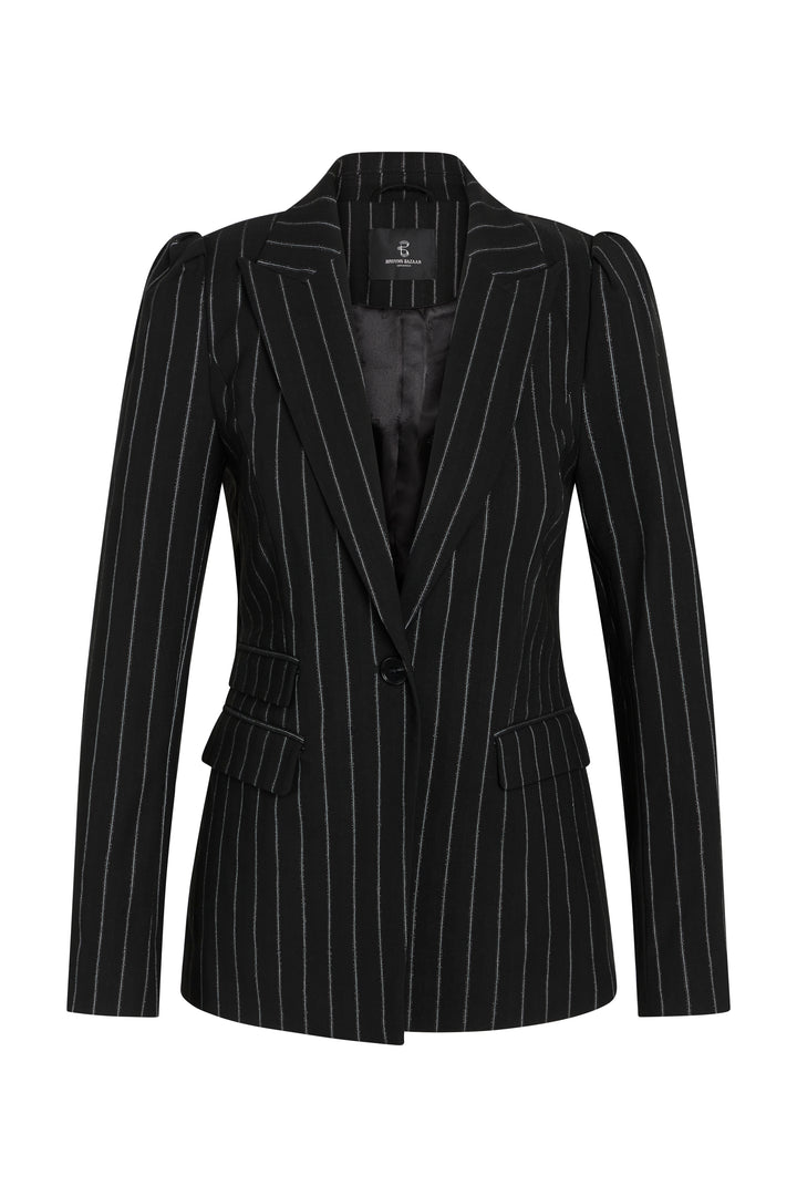 Bruuns Bazaar Women DecumariaBBNora blazer Blazer Black with lurex