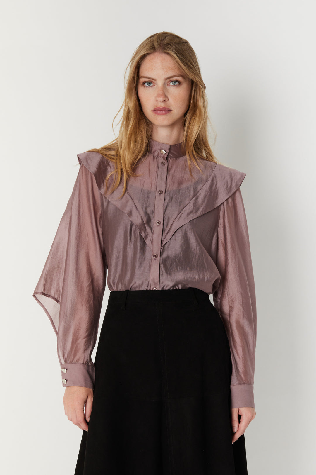 Bruuns Bazaar Women DesmoncusBBVicha Shirt Shirts Twilligth Mauve