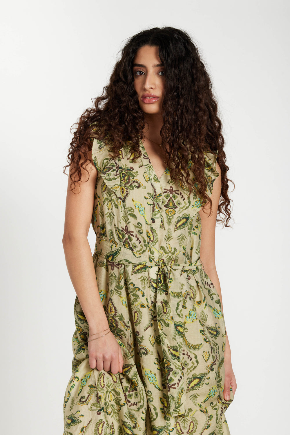 Bruuns Bazaar Women DuscleBBFransisca dress Dress Multi Green print