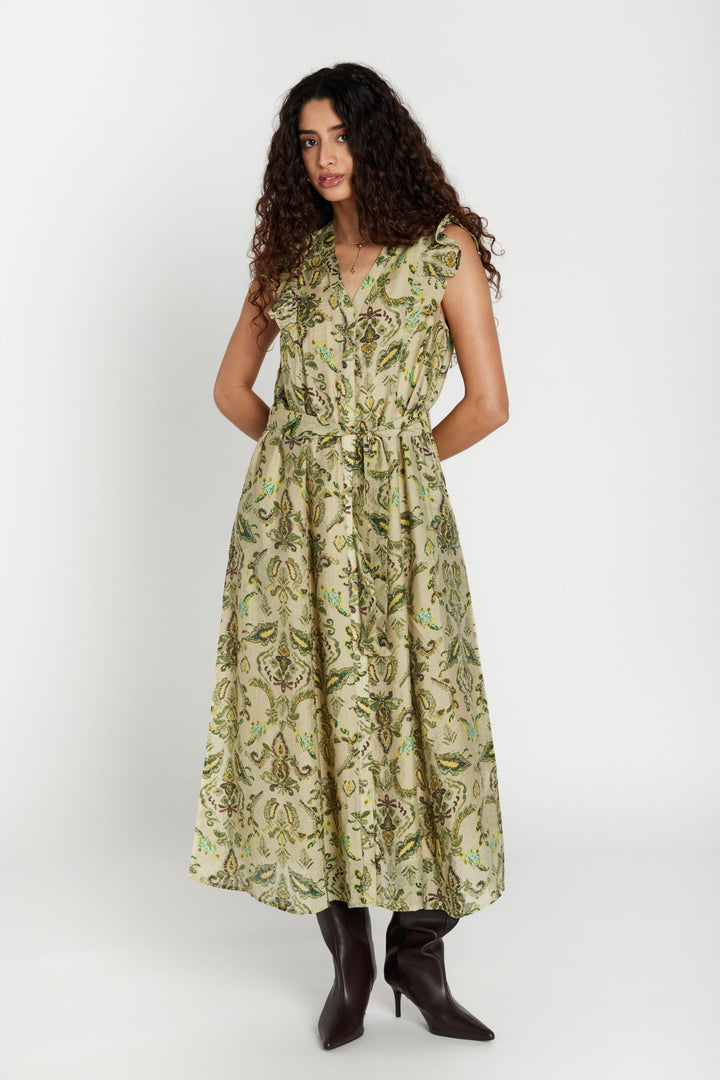 Bruuns Bazaar Women DuscleBBFransisca dress Dress Multi Green print