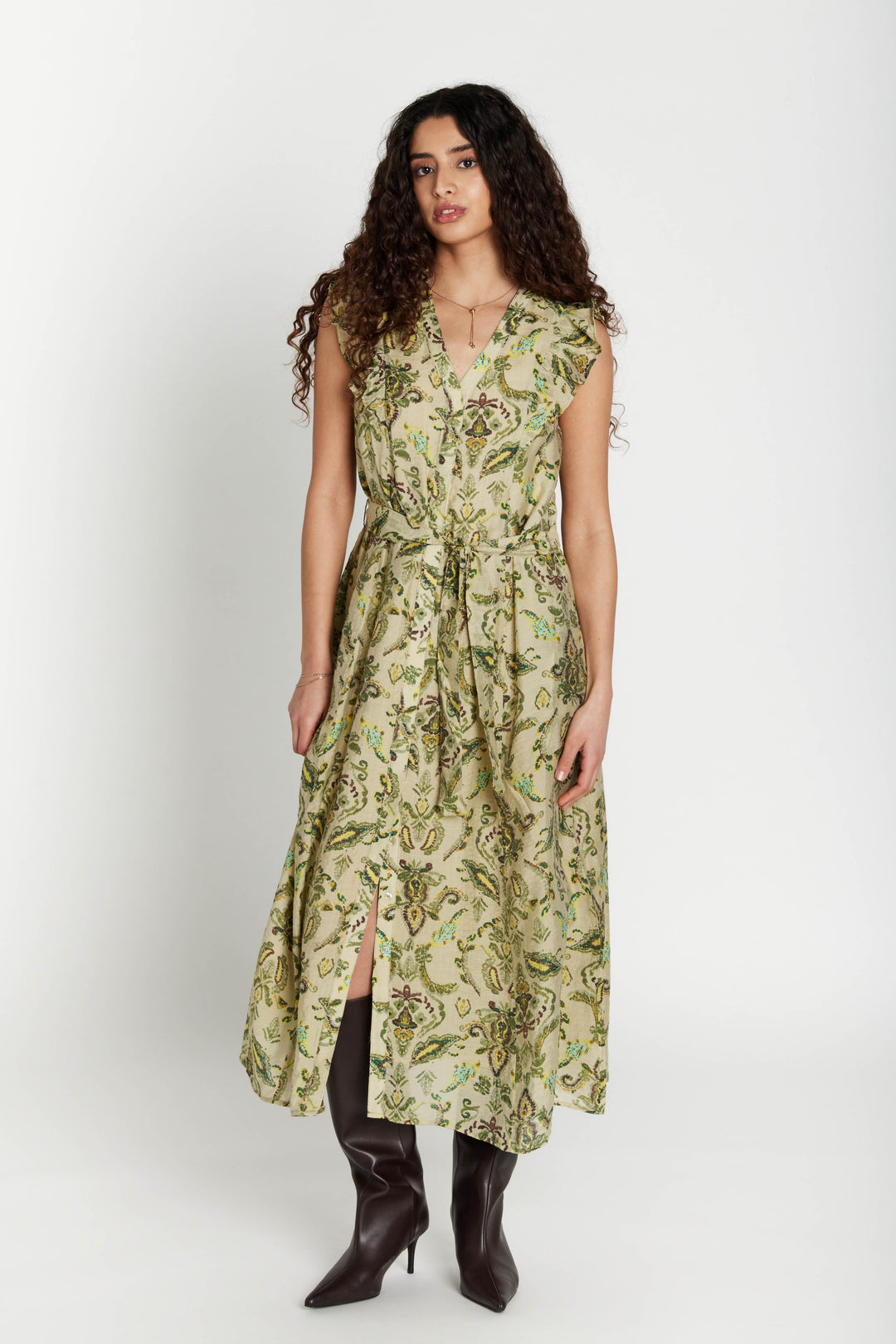 Bruuns Bazaar Women DuscleBBFransisca dress Dress Multi Green print