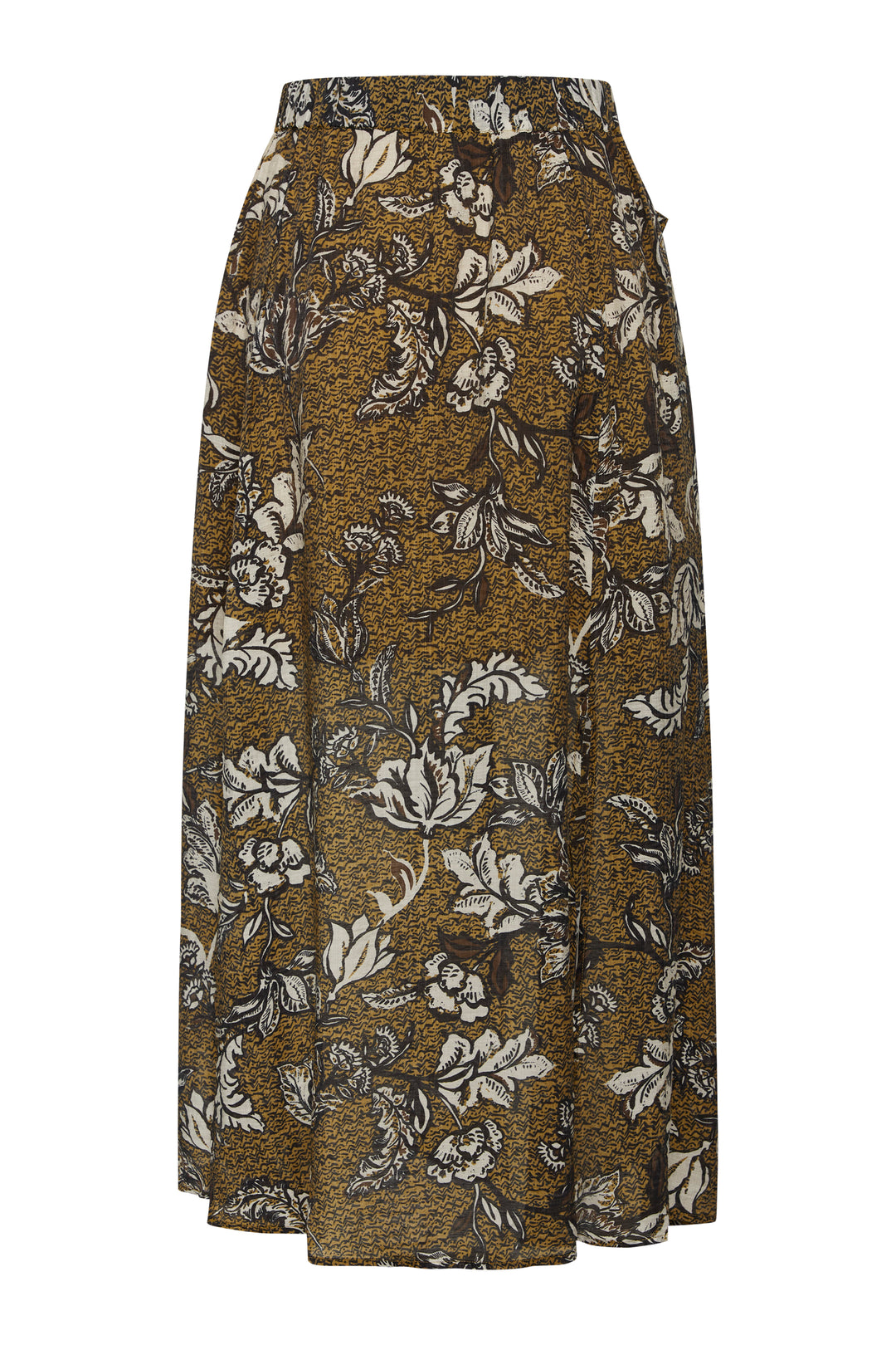 Bruuns Bazaar Women DuscleBBMaela skirt Skirt Brown flower print