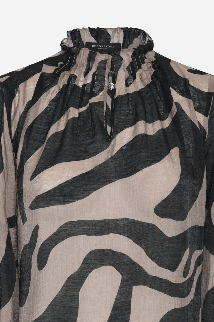 Bruuns Bazaar Women DuscleBBTerese blouse Blouse Zebra print