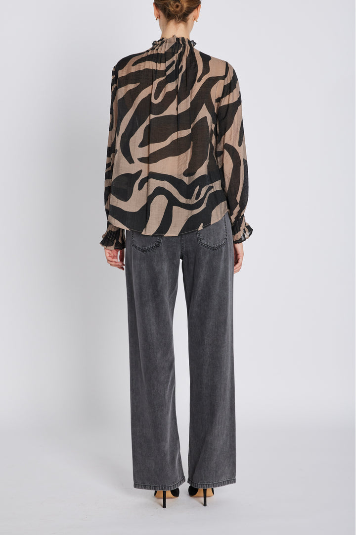 Bruuns Bazaar Women DuscleBBTerese blouse Blouse Zebra print