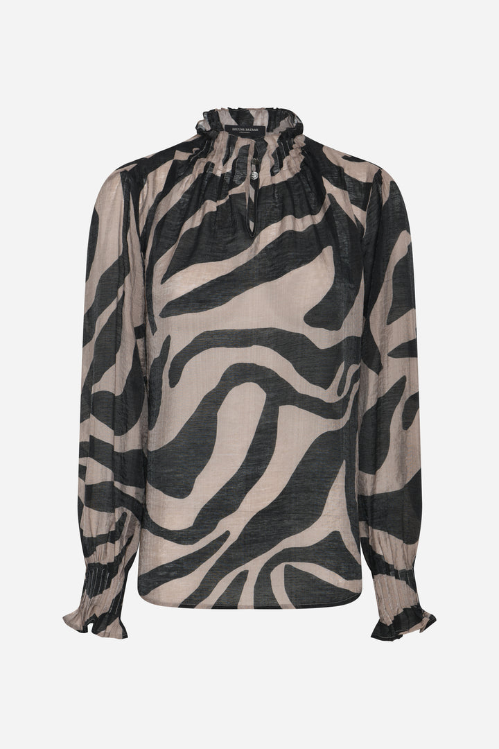 Bruuns Bazaar Women DuscleBBTerese blouse Blouse Zebra print