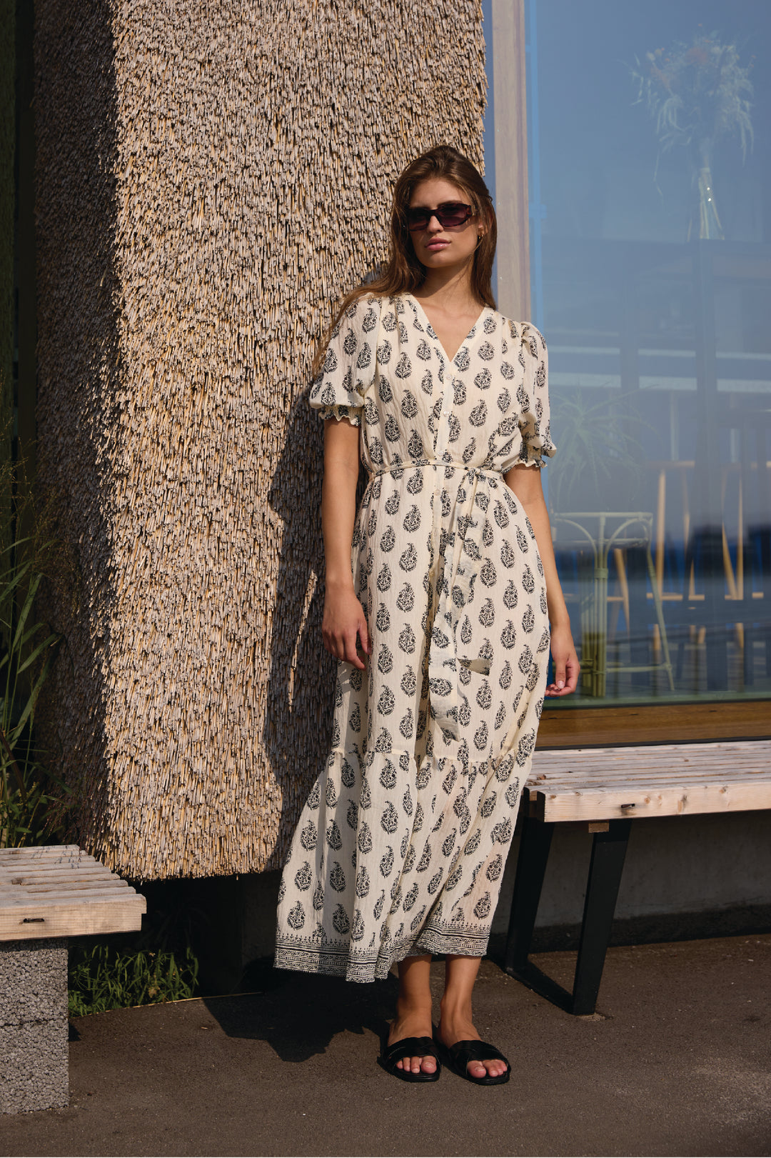 Bruuns Bazaar Women DuscleBBYana dress Dress Cream / Black