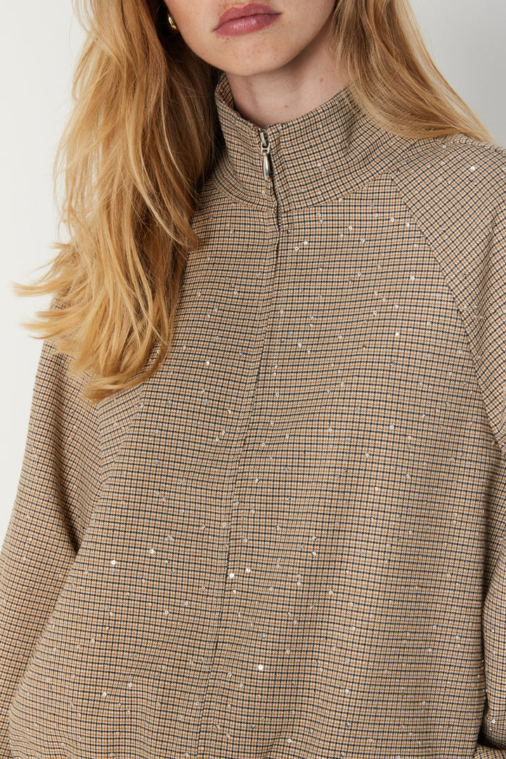 Bruuns Bazaar Women EremosBBVivi jacket Blazer Light check