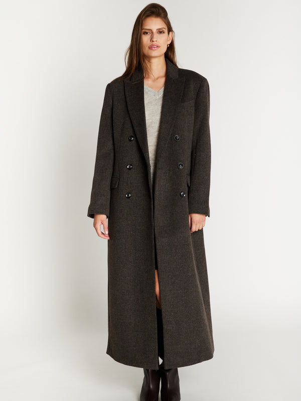 FallopiaBBAbellas coat - Beige Melange – BRUUNSBAZAAR.COM
