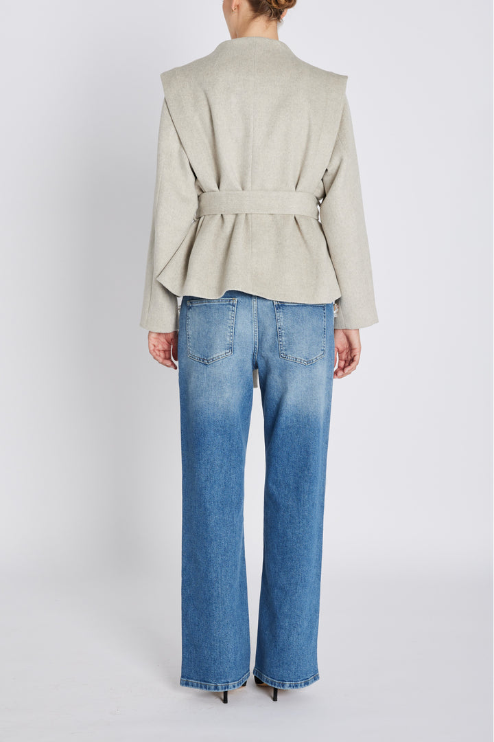 Bruuns Bazaar Women FallopiaBBSisela jacket Outerwear Beige Melange