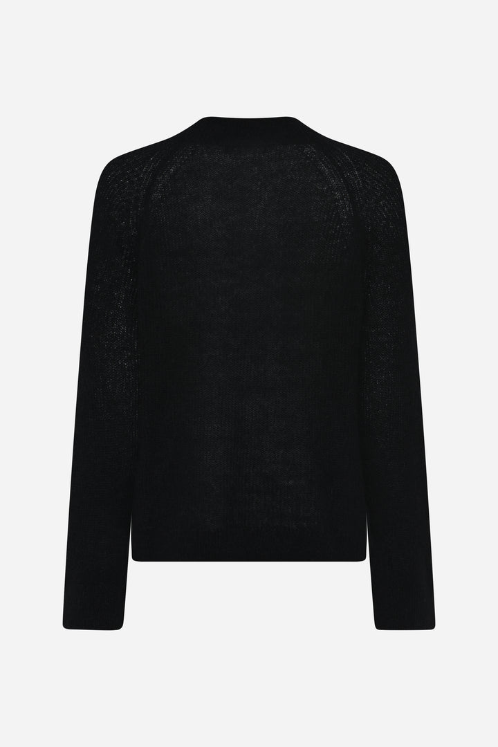 Bruuns Bazaar Women FluffyBBAma knit Knit Black