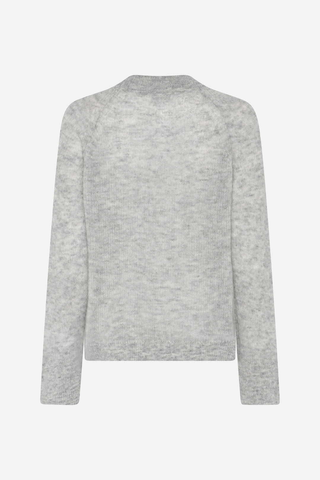 Bruuns Bazaar Women FluffyBBAma knit Knit Light grey melange