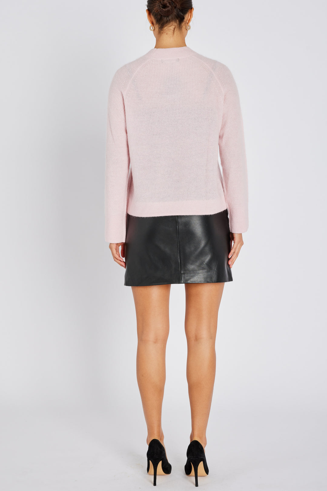 Bruuns Bazaar Women FluffyBBAma knit Knit Light rosa