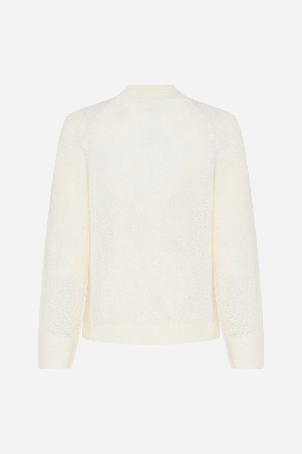 Bruuns Bazaar Women FluffyBBAma knit Knit Off White