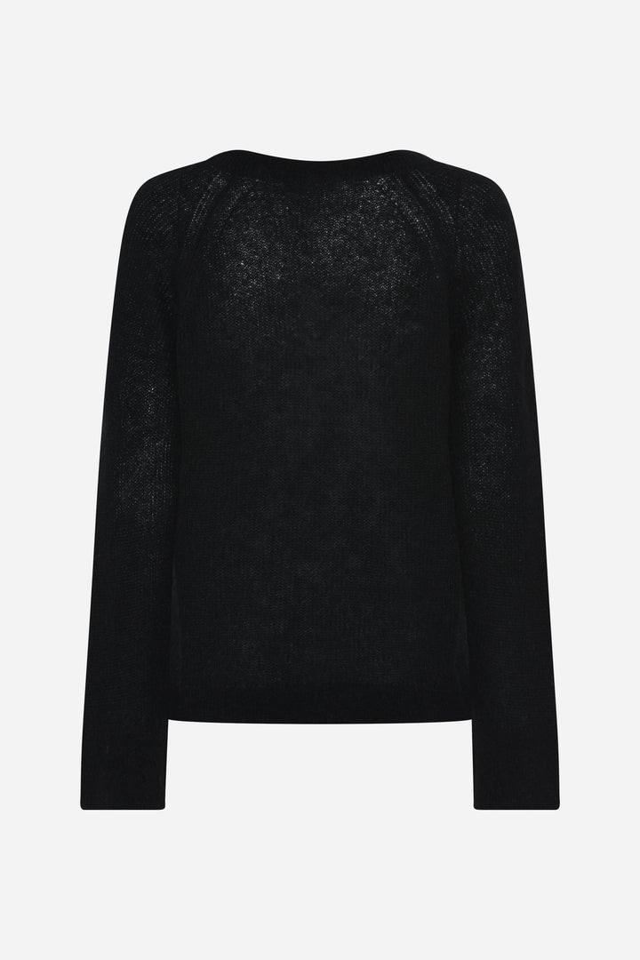 Bruuns Bazaar Women FluffyBBAmera knit Knit Black