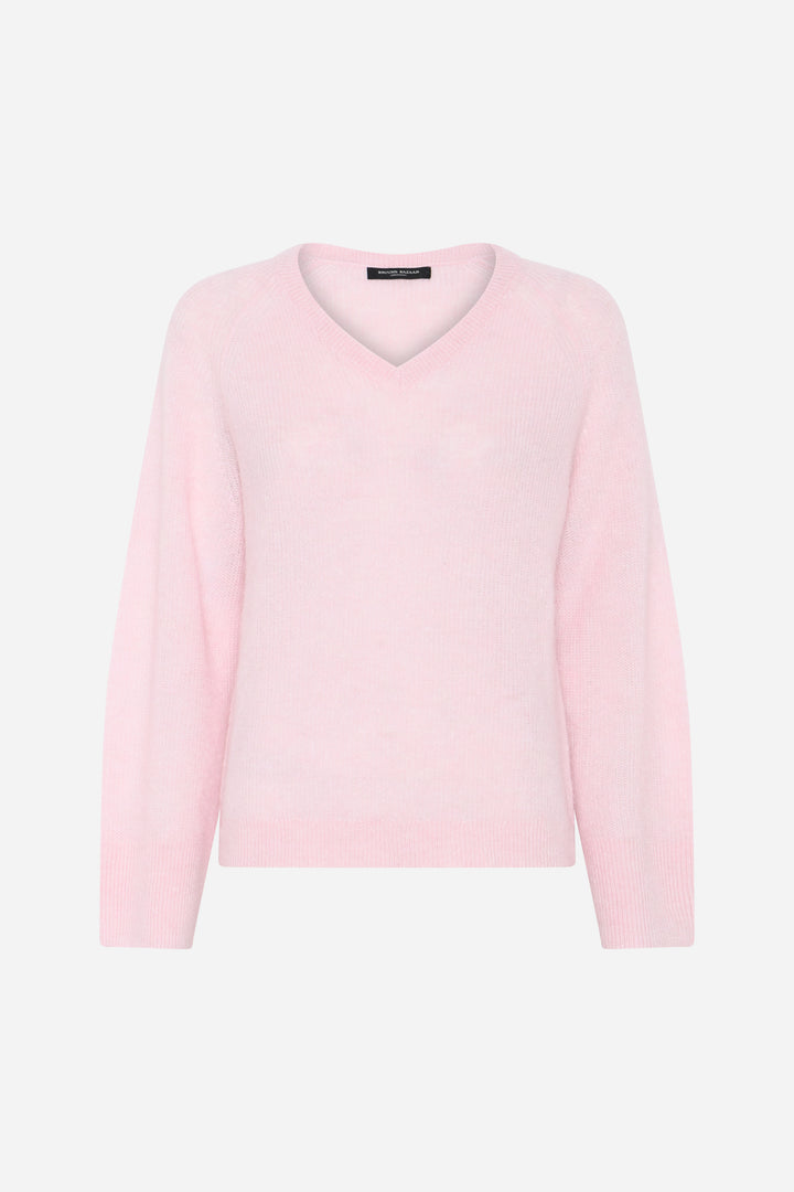 Bruuns Bazaar Women FluffyBBAmera knit Knit Light rosa