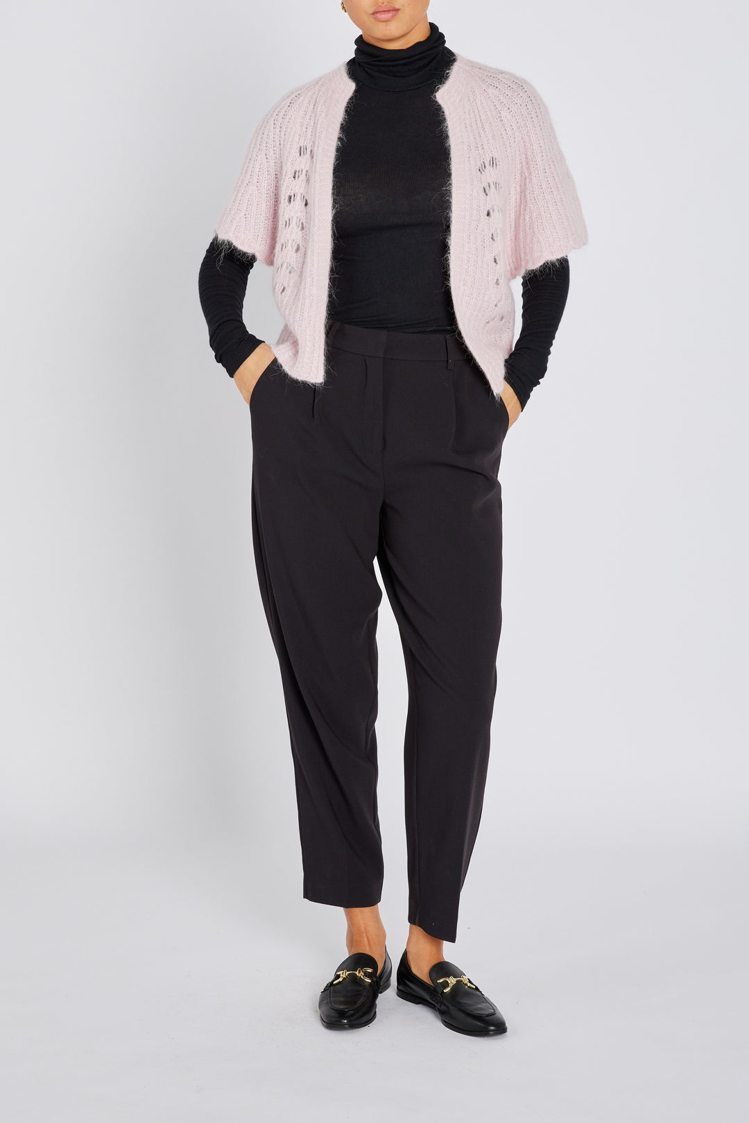 Bruuns Bazaar Women FluffyBBAminka knit Knit Light rosa