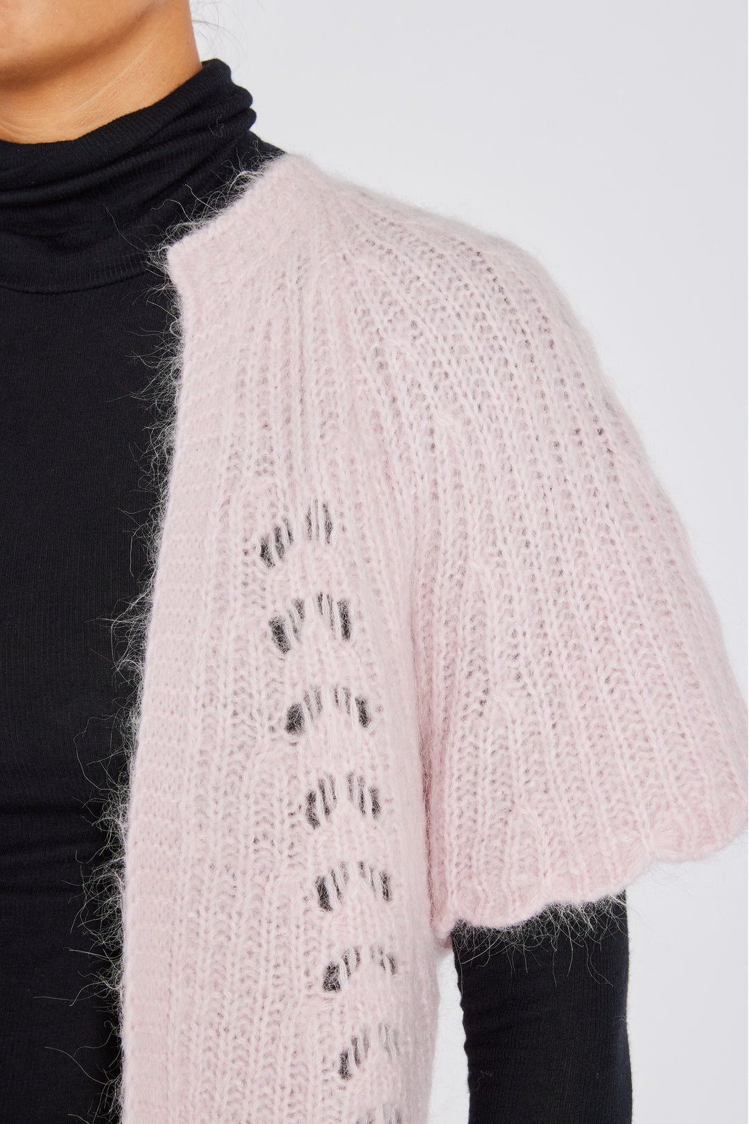 Bruuns Bazaar Women FluffyBBAminka knit Knit Light rosa
