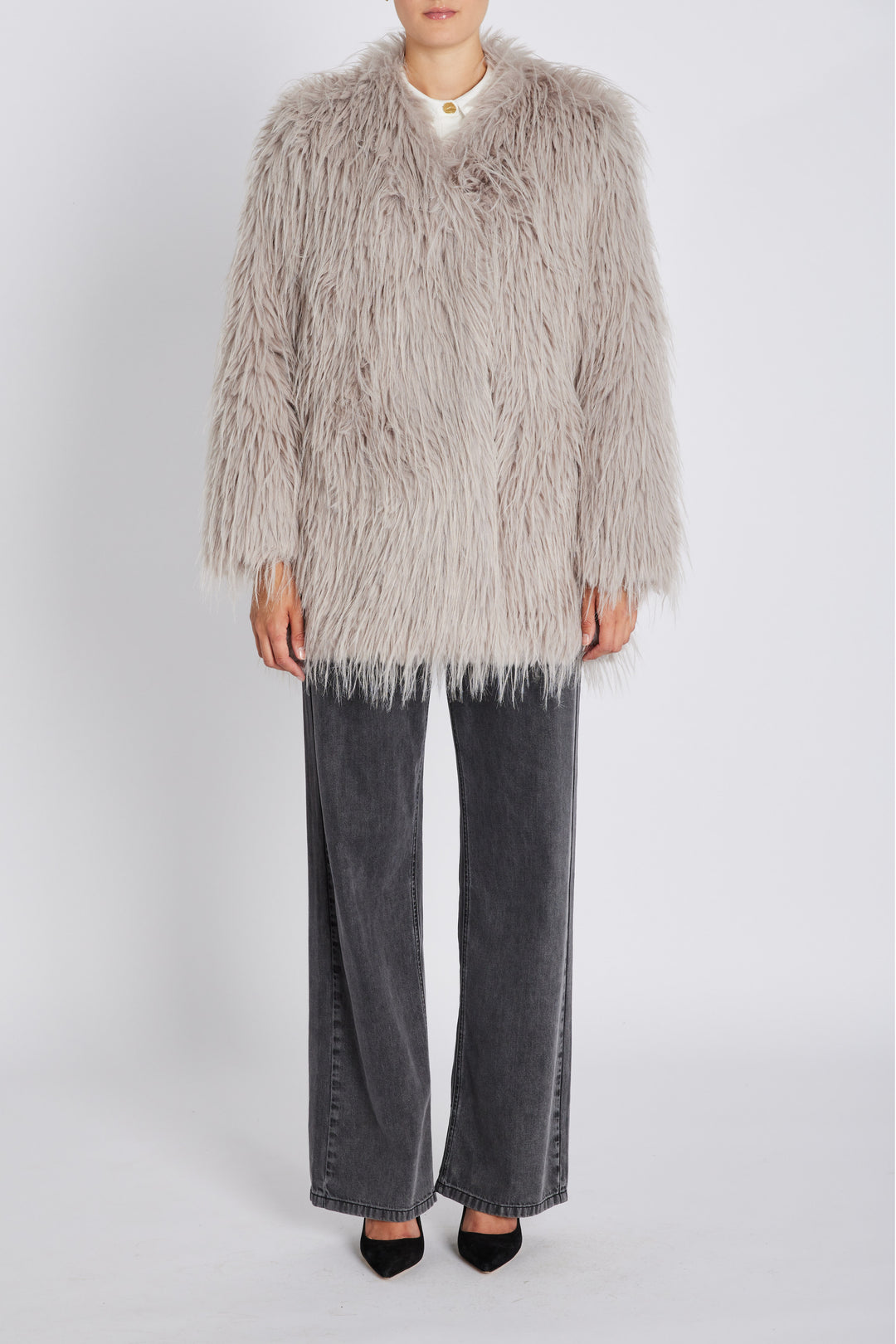 Bruuns Bazaar Women FoxgloveBBVilde coat Outerwear Dove Grey