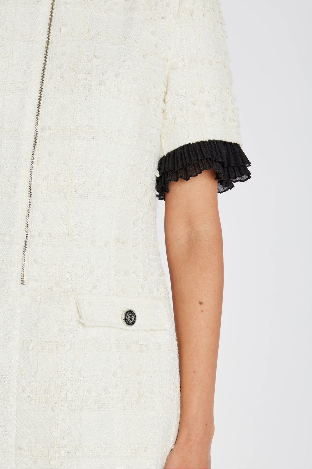 Bruuns Bazaar Women GaussiaBBZenny dress Dress White Cream