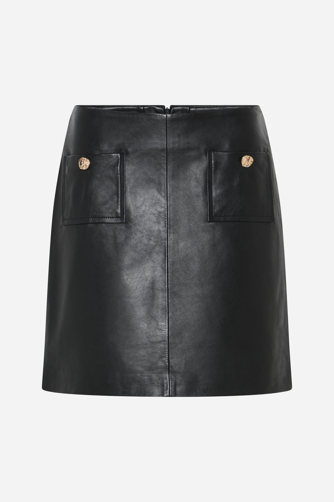 Bruuns Bazaar Women GentianBBShort Leather skirt Skirt Black