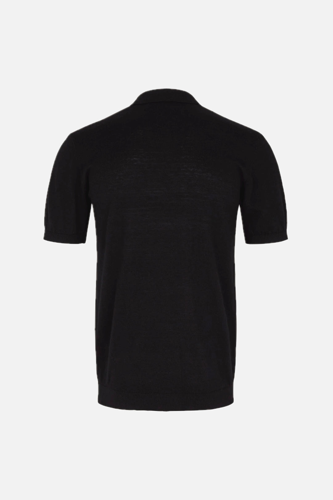 Bruuns Bazaar Men Gerhard Polo s/s Knit Black