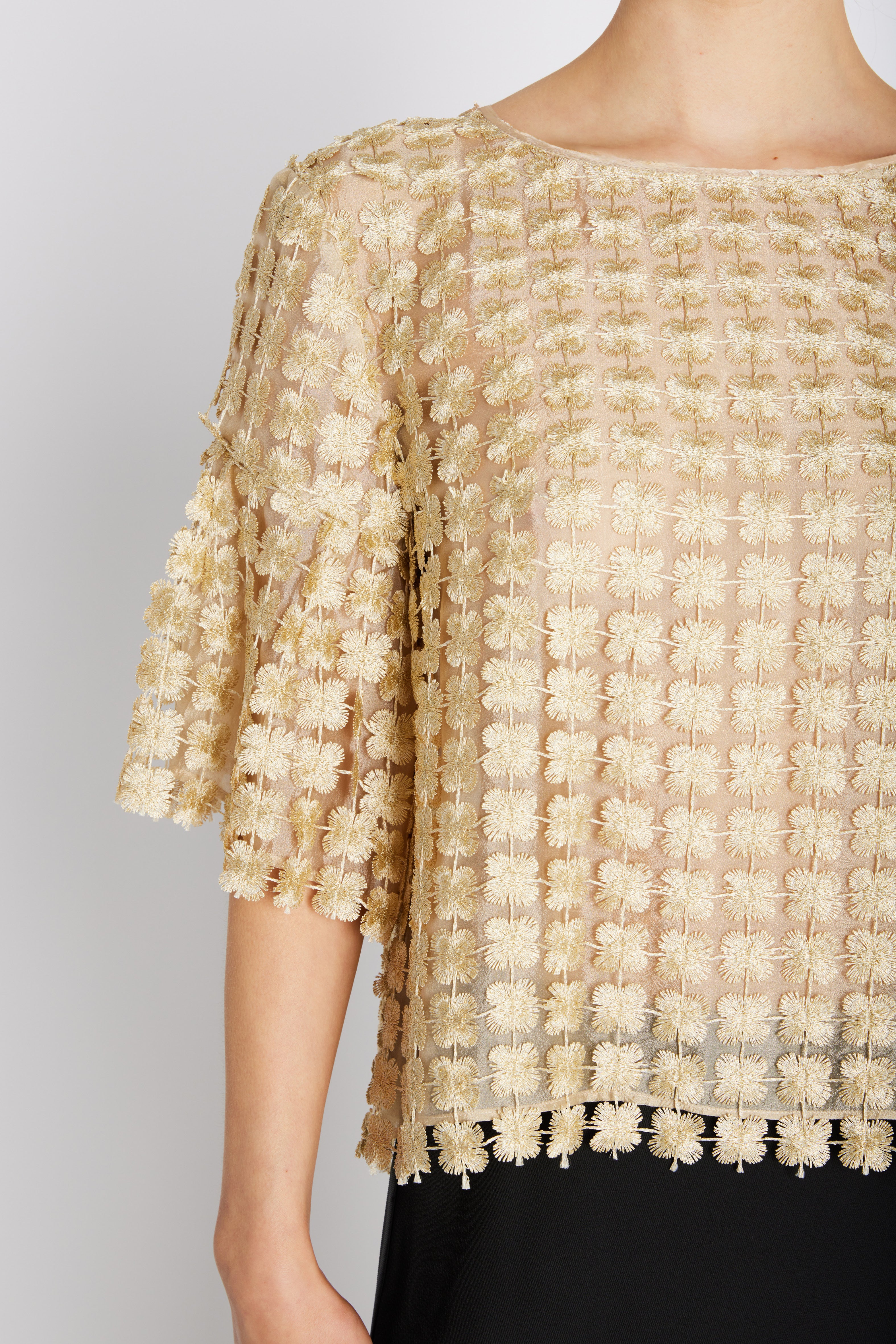 売れ筋商品|||ブルンスバザー シャツ レディース トップス HEDYSCEPE CARISA  - Blouse - gold coloured HedyscepeBBCarisa blouse - Gold – BRUUNSBAZAAR.COM