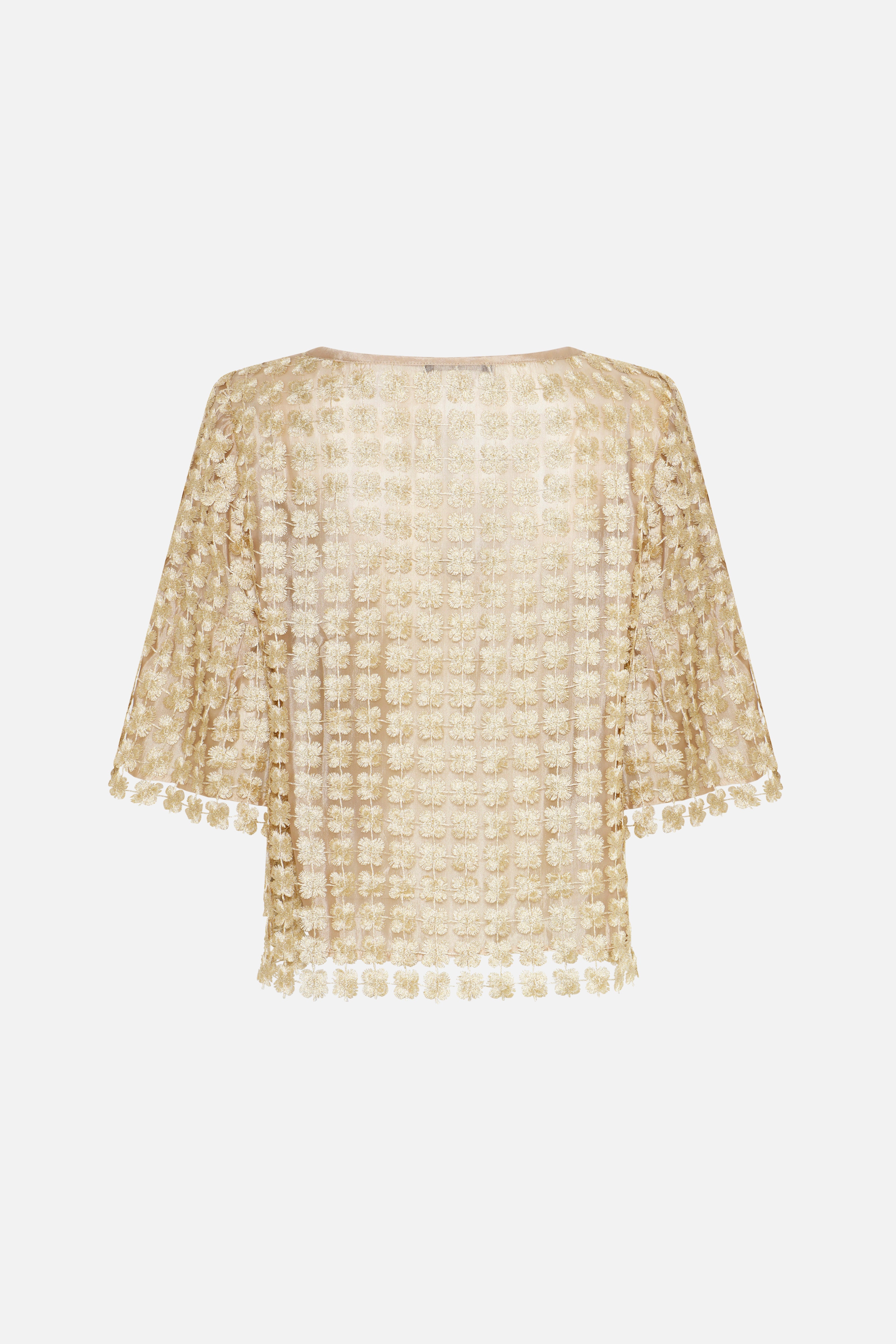 売れ筋商品|||ブルンスバザー シャツ レディース トップス HEDYSCEPE CARISA  - Blouse - gold coloured HedyscepeBBCarisa blouse - Gold – BRUUNSBAZAAR.COM