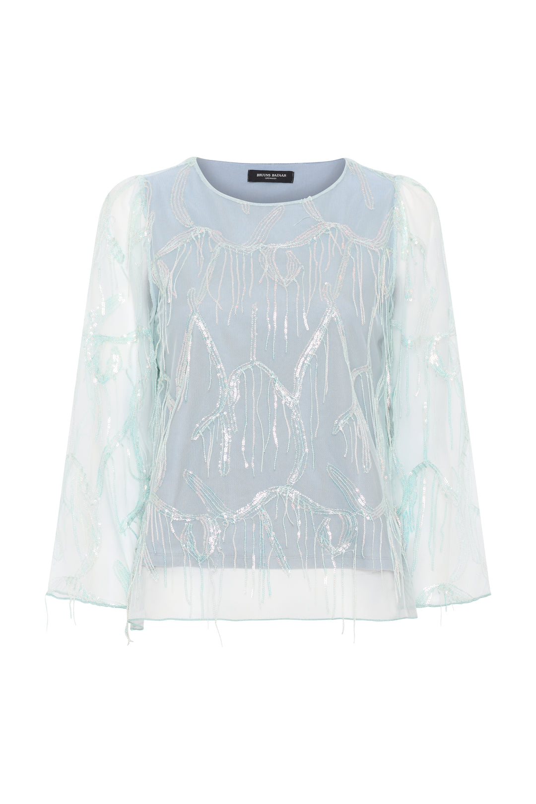 Bruuns Bazaar Women HoaryBBLeonise blouse Blouse Aqua