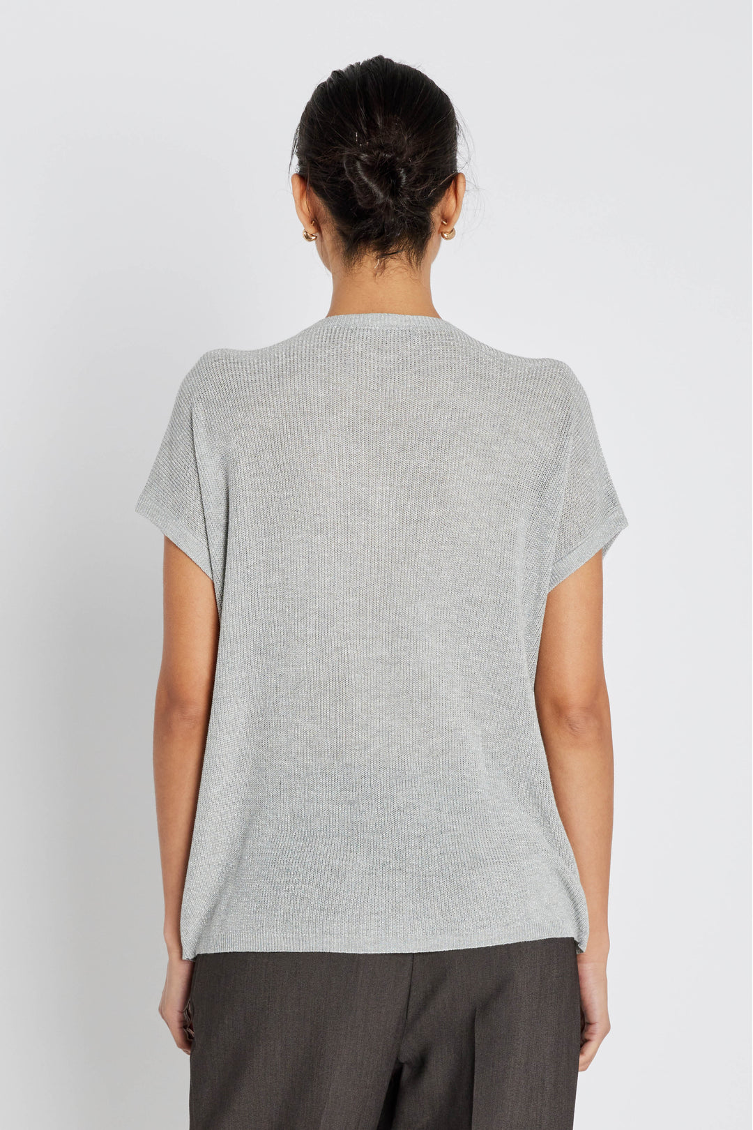 Bruuns Bazaar Women HoweaBBMarlee Glitter knit Knit Silver
