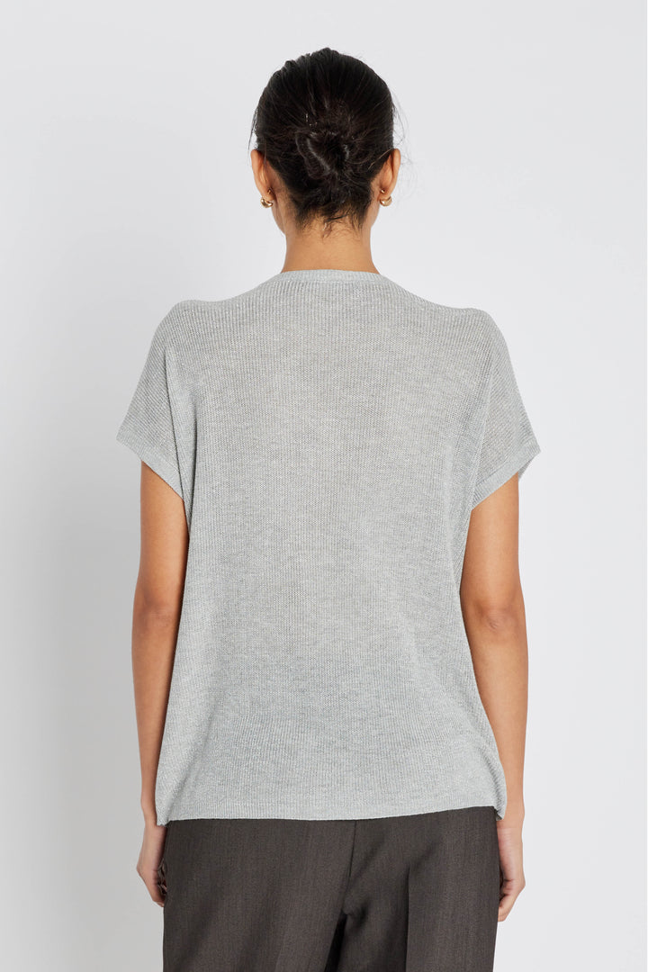 Bruuns Bazaar Women HoweaBBMarlee Glitter knit Knit Silver