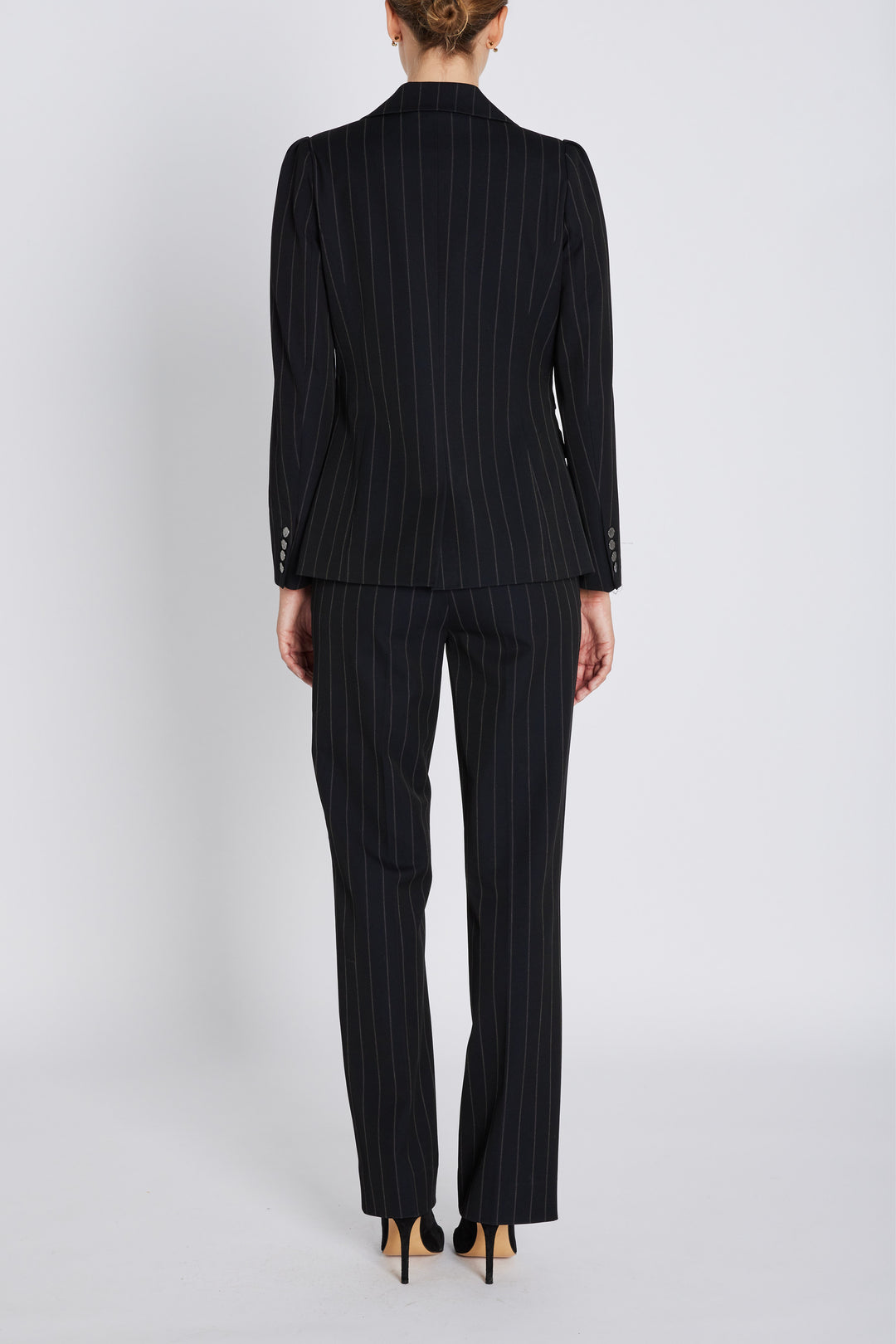Bruuns Bazaar Women HydrangeaBBNora blazer Blazer Black pinstripe
