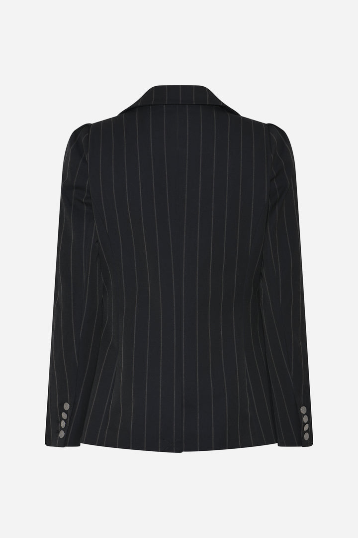 Bruuns Bazaar Women HydrangeaBBNora blazer Blazer Black pinstripe