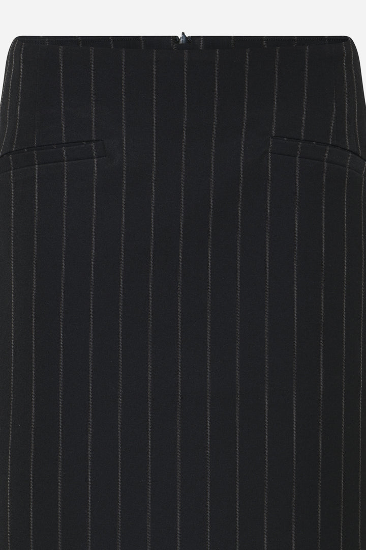 Bruuns Bazaar Women HydrangeaBBZaia skirt Skirt Black pinstripe