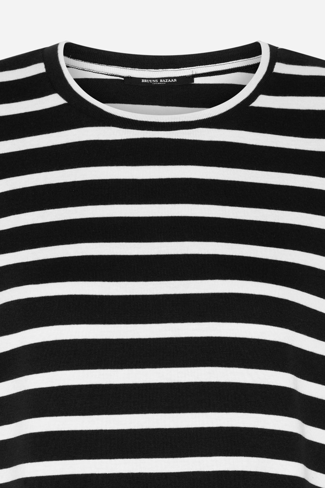 Bruuns Bazaar Women IguanuraBBBasic tee T-shirts Black / Creme stripe