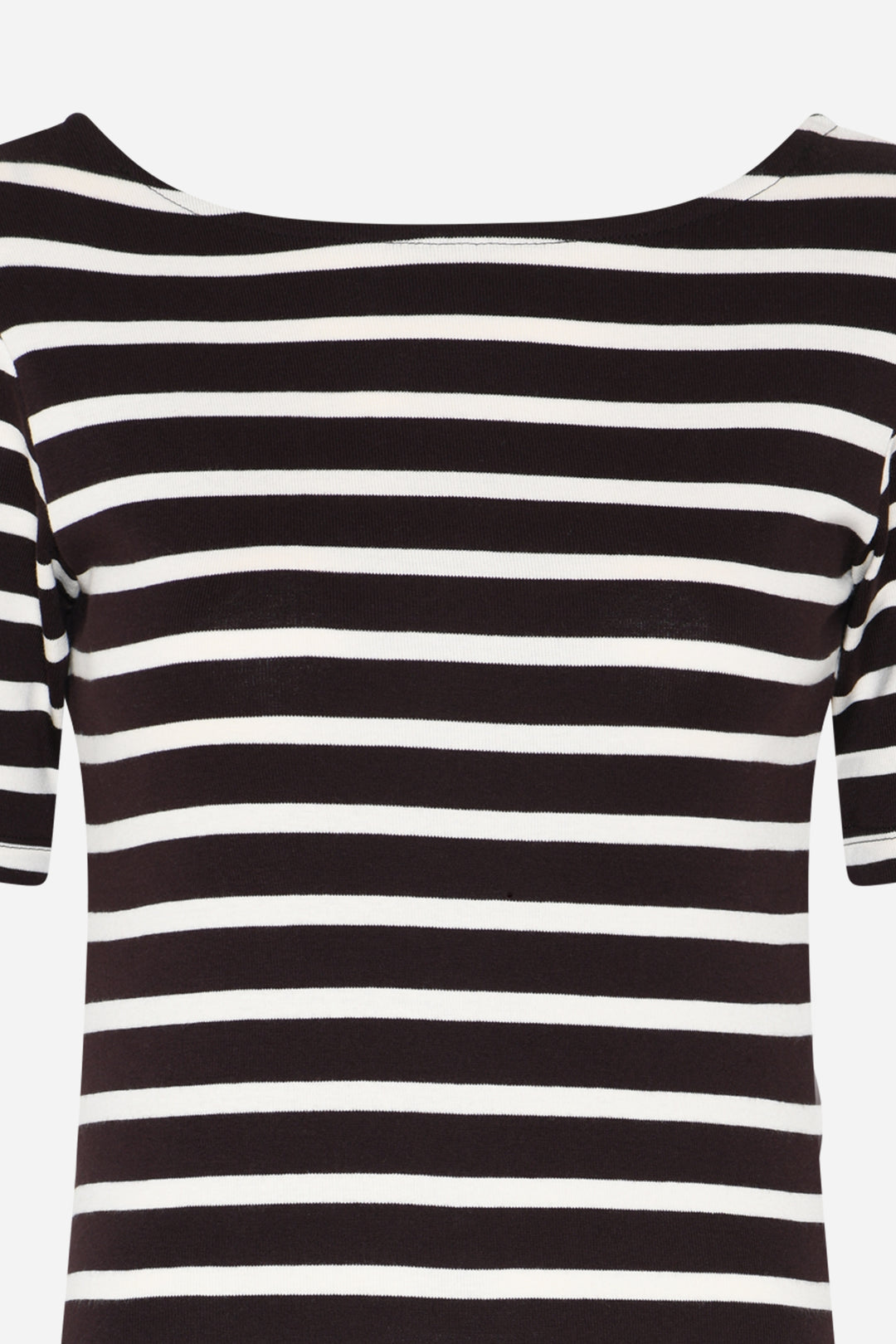 Bruuns Bazaar Women IguanuraBBBoat neck dress Dress Brown stripe