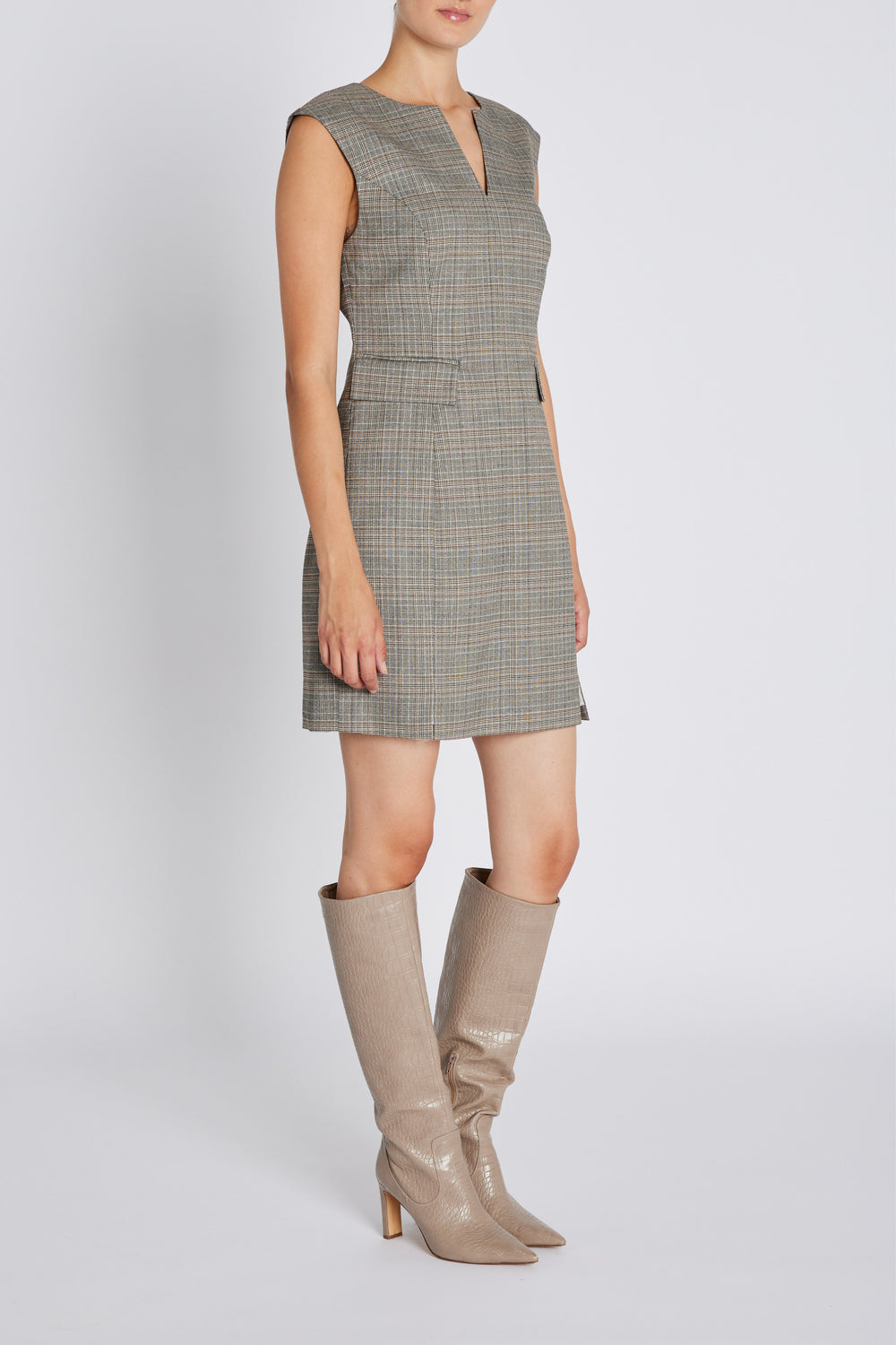 Bruuns Bazaar Women IpomoeaBBLenesa dress Dress Brown Check