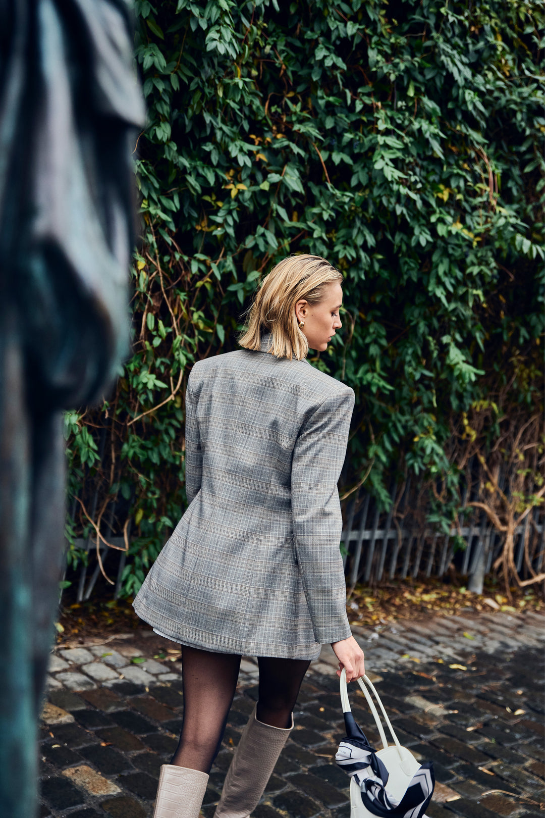 Bruuns Bazaar Women IpomoeaBBTuxana blazer Blazer Brown Check