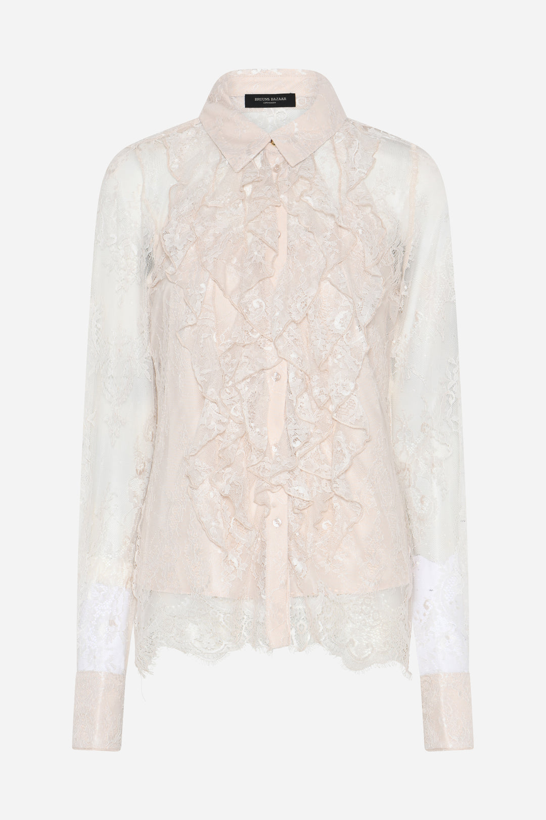 Bruuns Bazaar Women JuaniaBBDaisa shirt Shirts White Sand