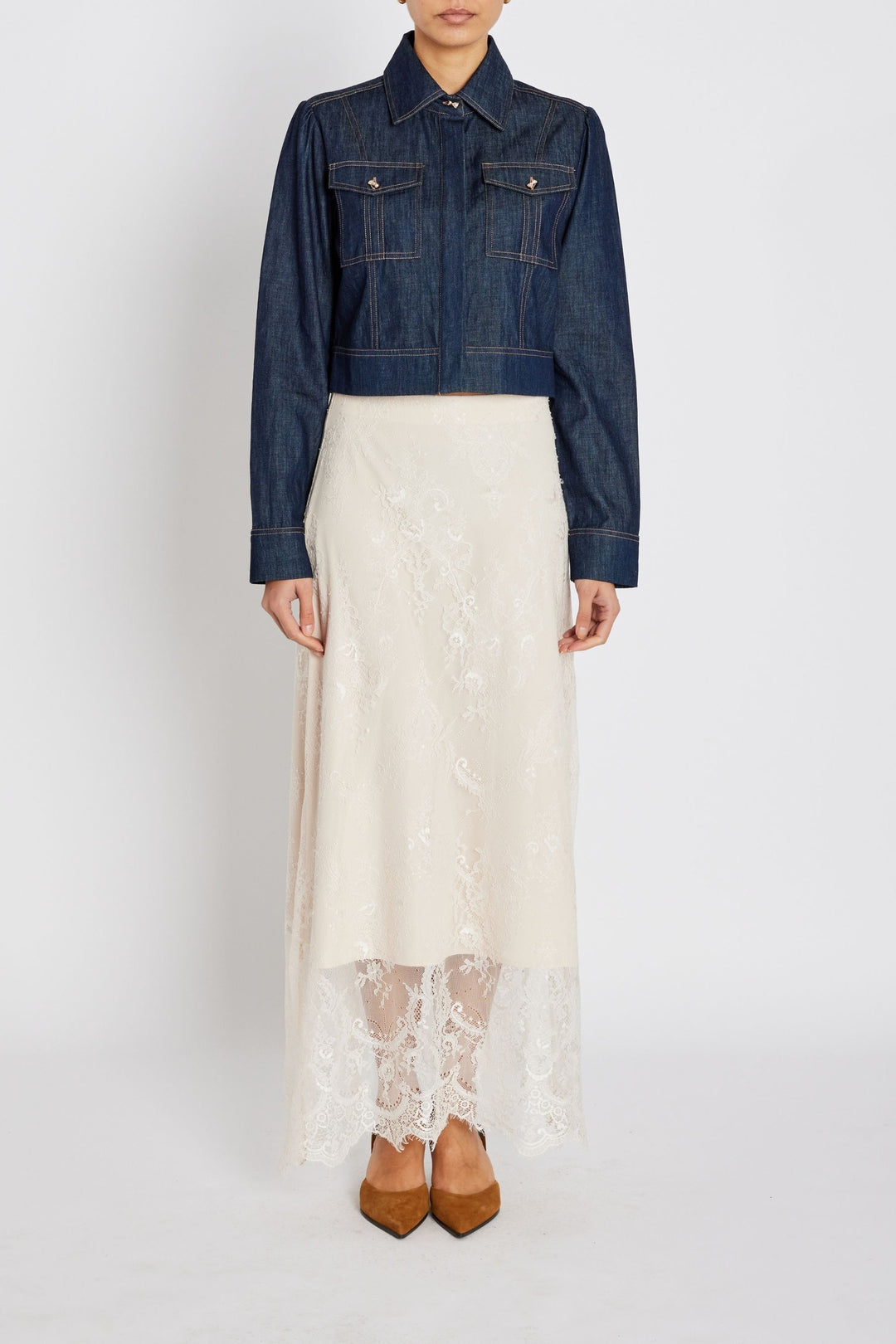 Bruuns Bazaar Women JuaniaBBIna skirt Skirt White Sand