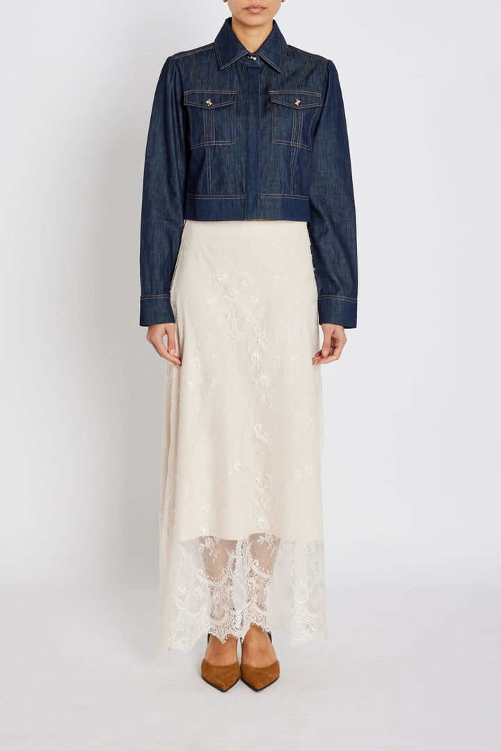 Bruuns Bazaar Women JuaniaBBIna skirt Skirt White Sand