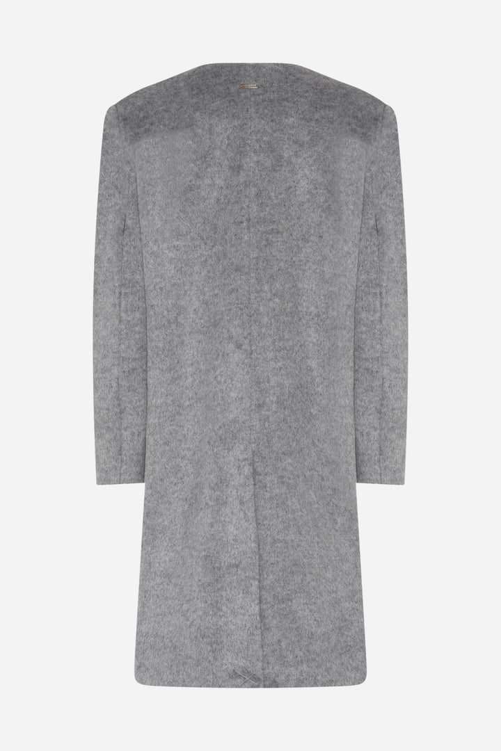 Bruuns Bazaar Women JubaBBAureve coat Outerwear Grey Melange